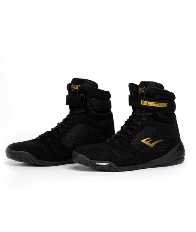 Chaussures Boxes by Everlast Elite 2 Boxing Shoes Black