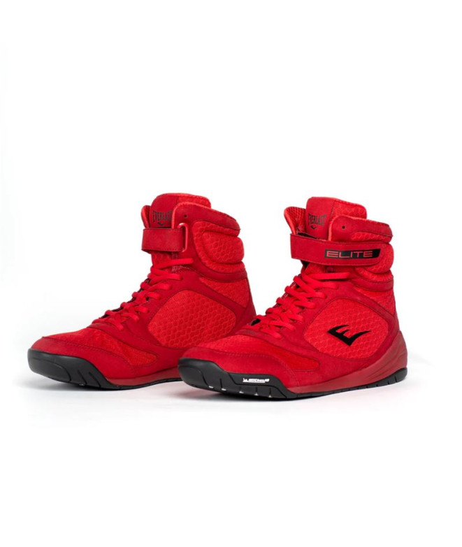 Chaussures Boxes by Everlast Elite 2 Boxing Shoes Red