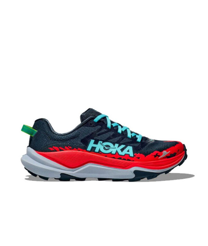 Chaussures Trail Homme de Hoka Torrent 4 Stormy Skies/Cerise