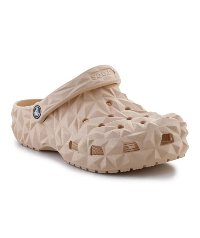 Sabots Crocs Femme Sabot classique géométrique Beige