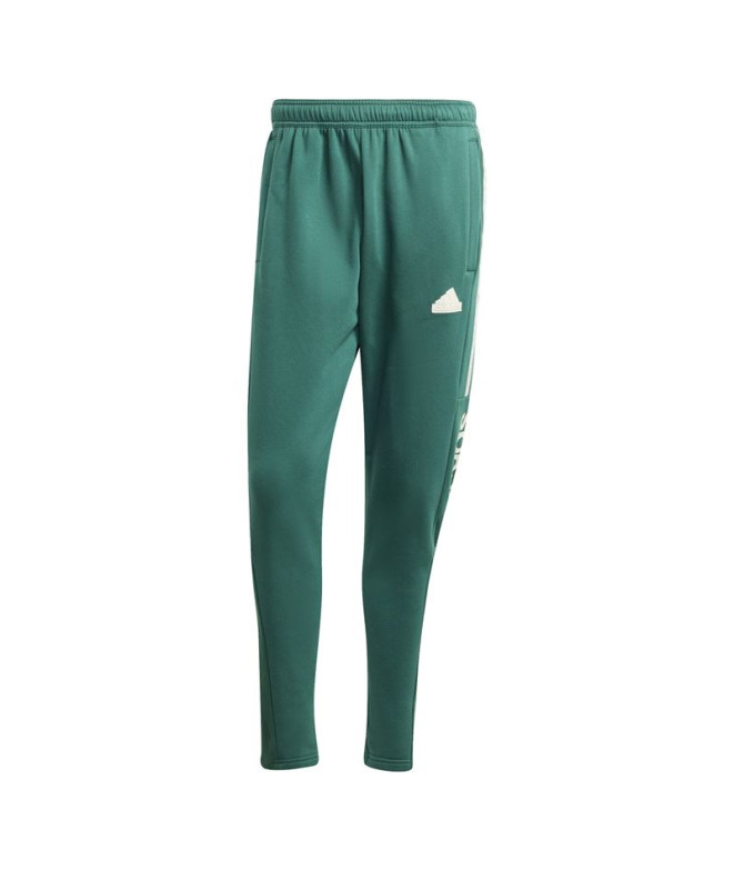 Pantalon adidas Homme House Of Tiro Fleece Vert foncé