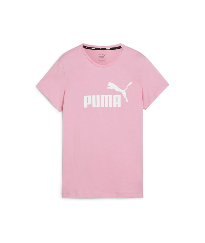 Camiseta Casual Puma Essentials Logo Mujer