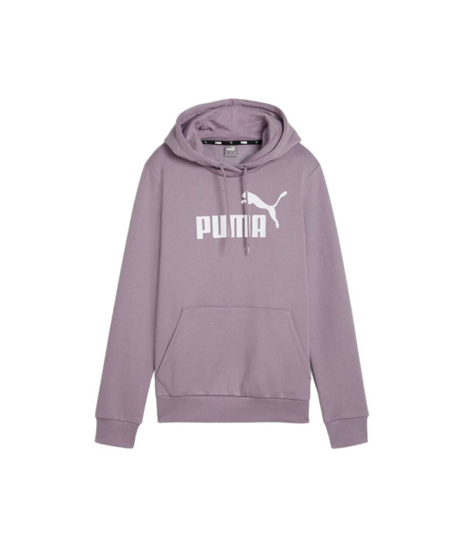 Moletom Casual Casaco com capuz com logótipo Puma Essentials Fl Mulher