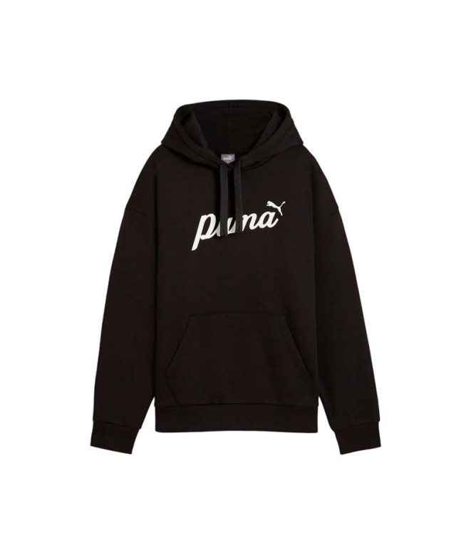 Sudadera Casual Puma Essentials+ Script  Fl Mujer
