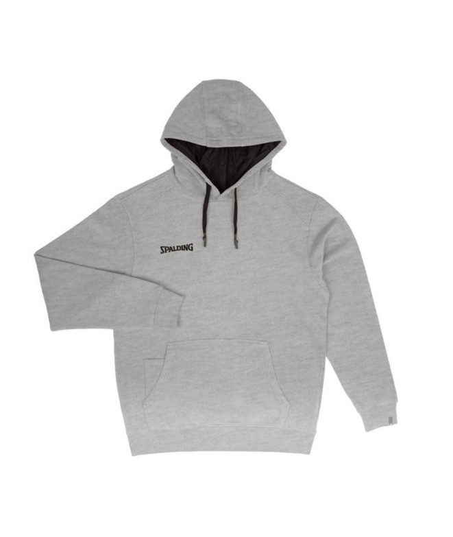 Sudadera de Baloncesto Spalding Flow Hombre Gris Mélange