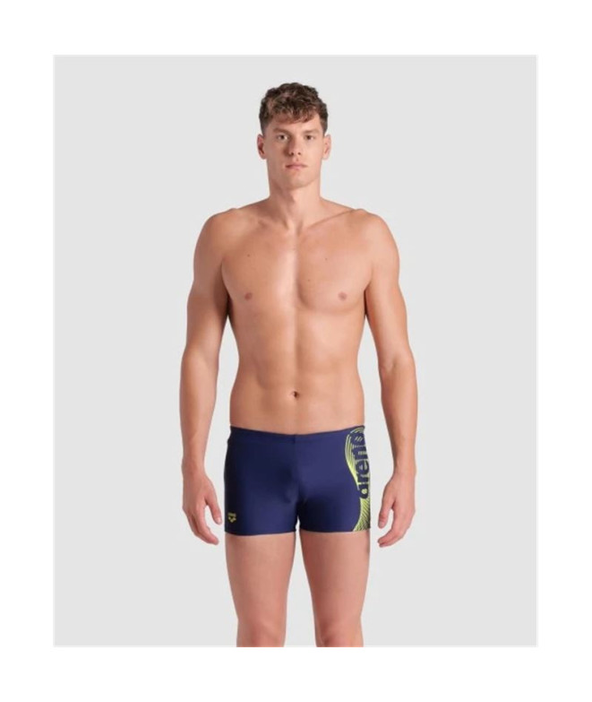 Bañador de Natación Arena Wake Hombre Azul/ Verde