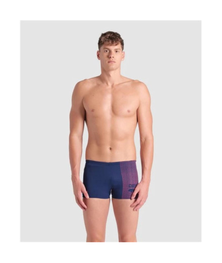 Bañador de Natación Arena Foggy Dots Hombre Azul