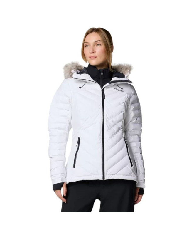 Casaco Montanha Columbia Bird Mountain™ III Insulated Branco Mulher