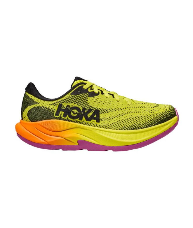 Chaussures Running de Hoka Rincon 4 Hoka Citrus/Blk Homme