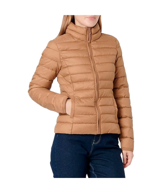 Casaco Only Onltahoe Quilted Toasted Coconut Mulher