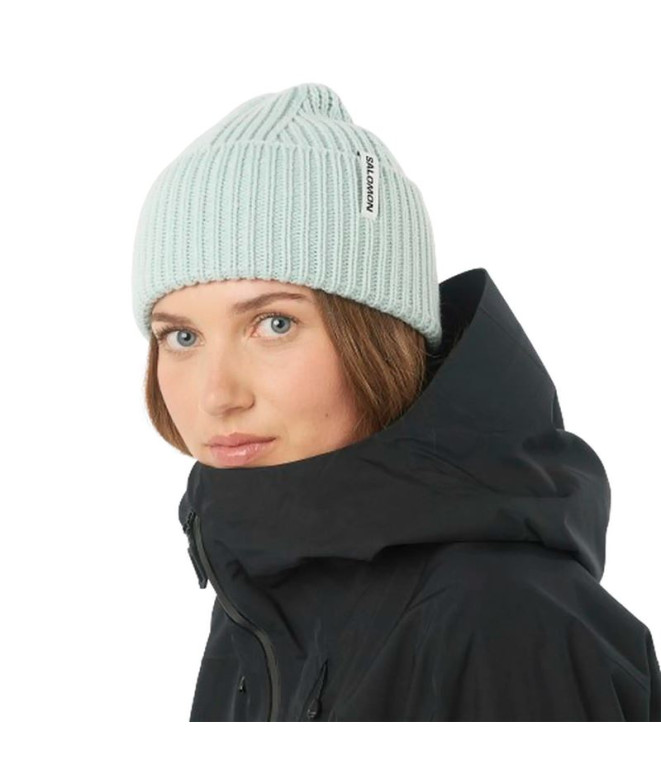 Gorro Salomon Snowbird Misty Azul