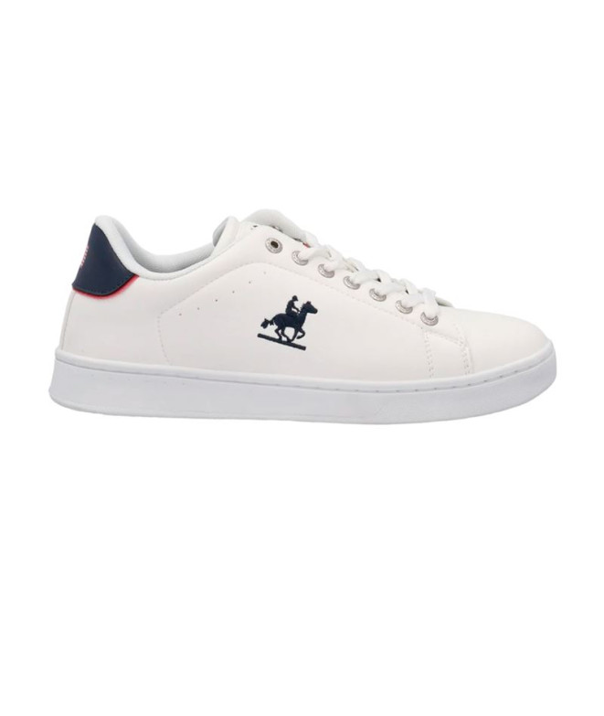 Sapatilhas Polo Homem Grand Empire Ltx Branco/Azul