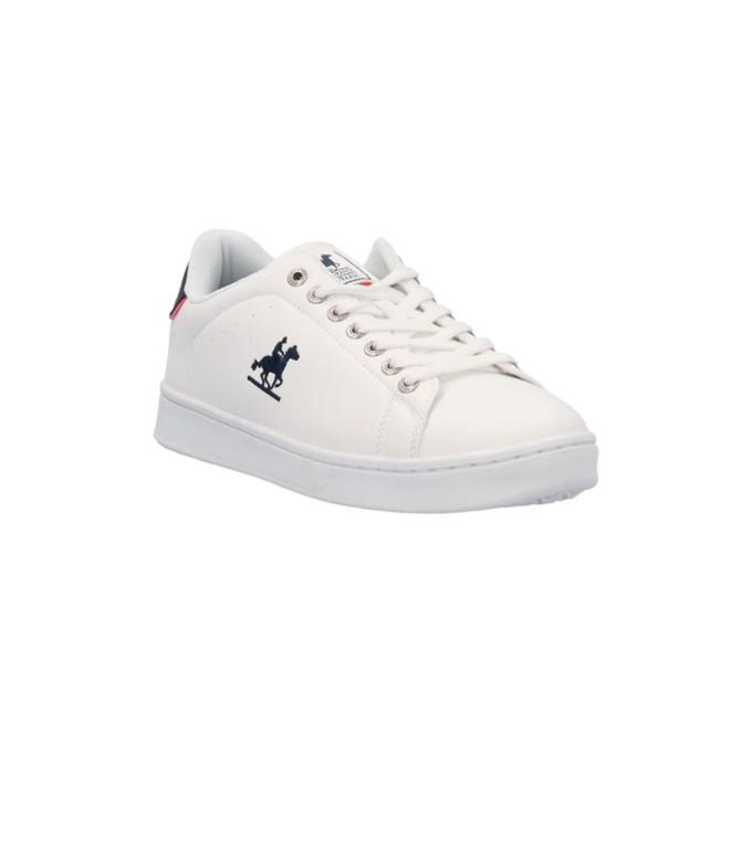 Sapatilhas Polo Homem Grand Empire Ltx Branco/Azul