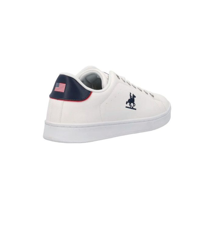 Chaussures Polo Homme Grand Empire Ltx Blanc/Bleu