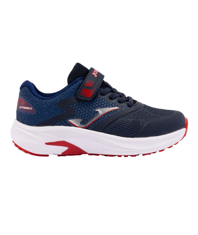 Sapatilhas Joma Infantil Speed 2403 Marinho/Vermelho