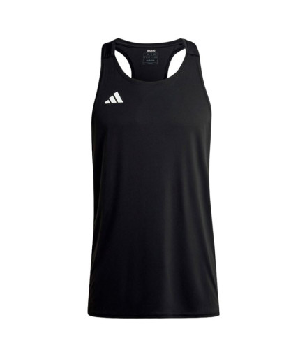Camiseta de running adidas Adizero Homem Preto