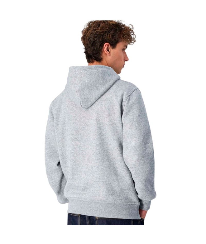 Sweat Champion Homme Sweat à capuche gris