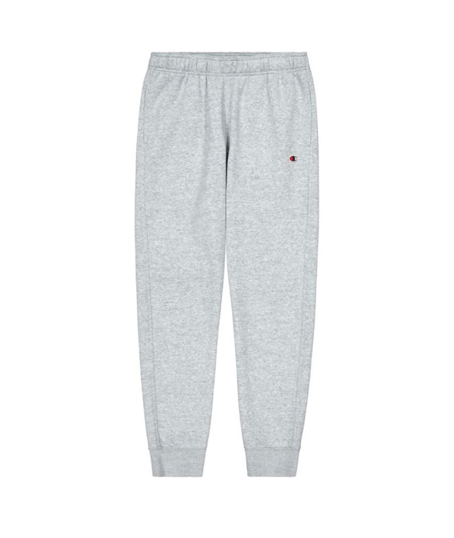 Pantalon Champion Homme Pantalon à bords-côtes gris