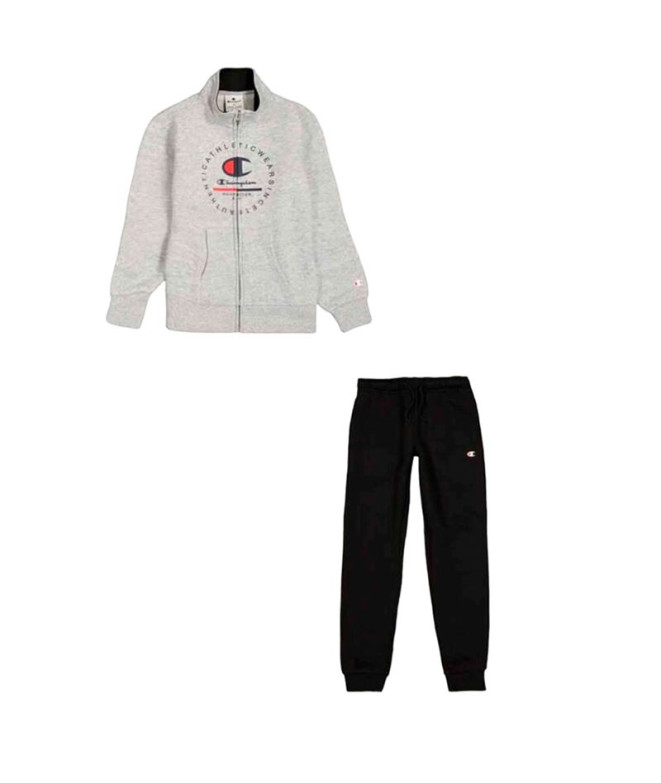 Conjunto Champion Sweatsuit Infantil Gris