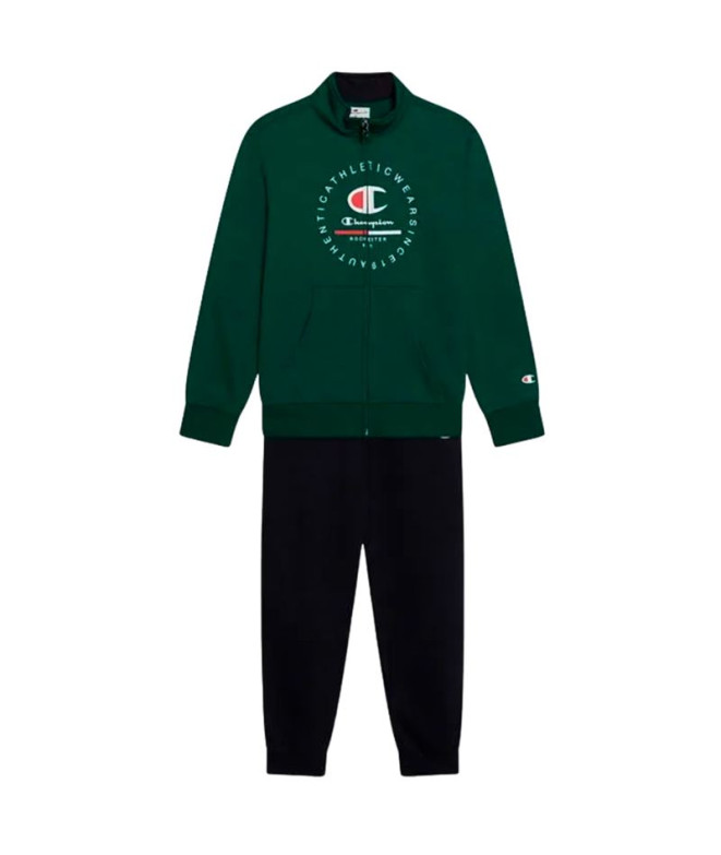 Conjunto Champion Infantil Fato de treino verde