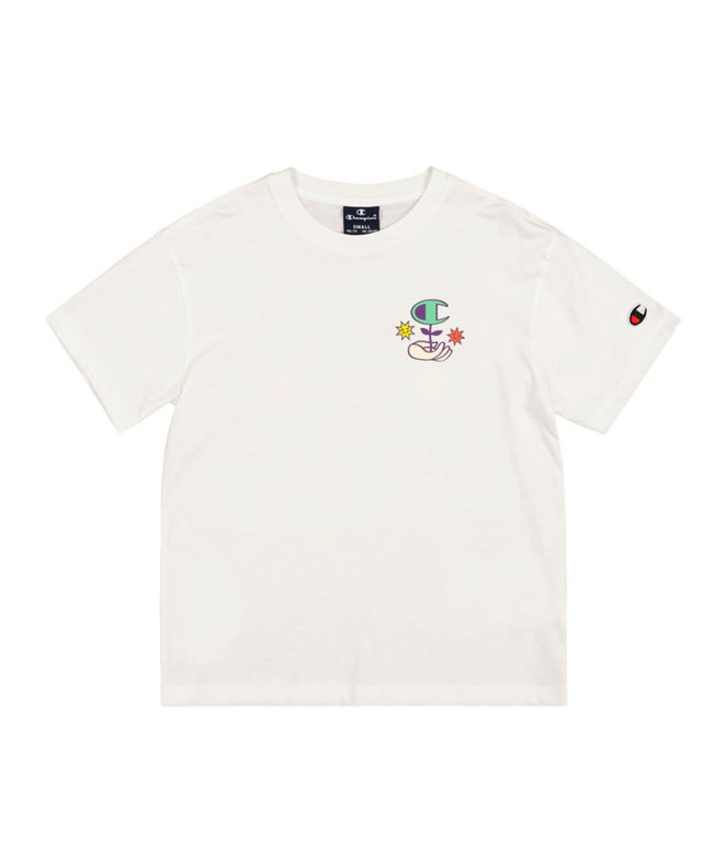 Camiseta Champion Crewneck Hombre Blanco