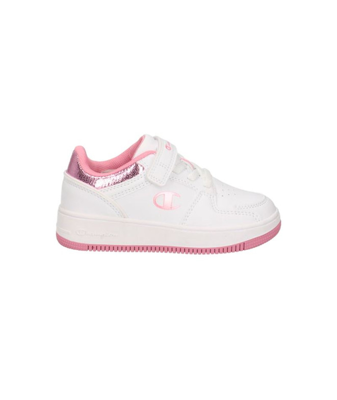 Chaussures Champion Enfant Rd18 Foil G Ps Low Low Cut Shoe White