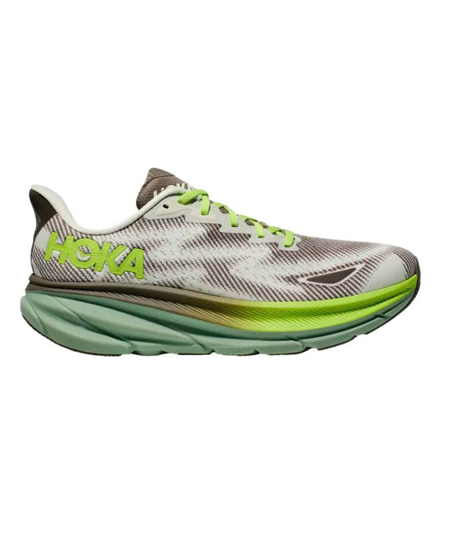 Chaussures Running hoka Clifton 9 Gtx Noir Electrique Homme