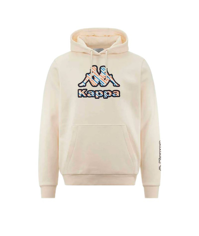 Sudadera Kappa Fetro Swt Hombre Blanco Whisper