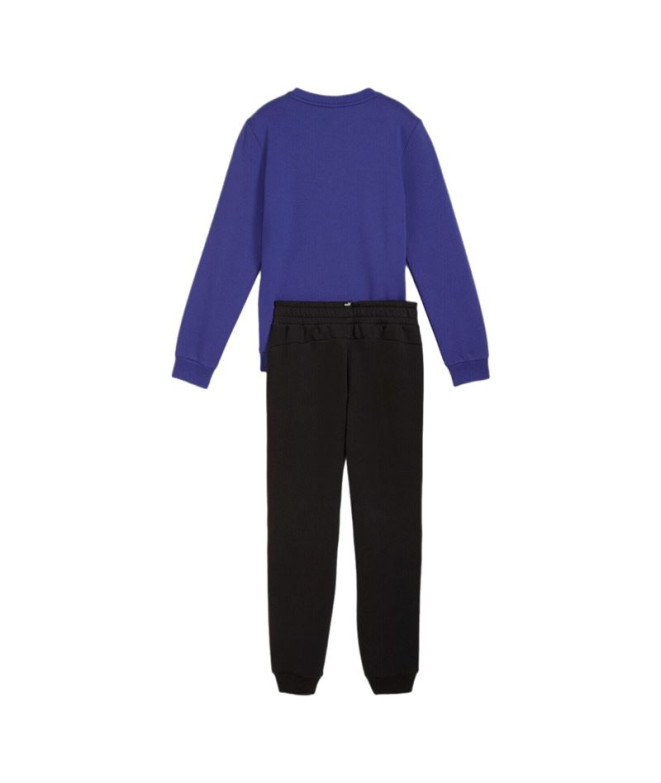 Conjunto de Moletom Puma No.1 Logo Fl Menino Azul