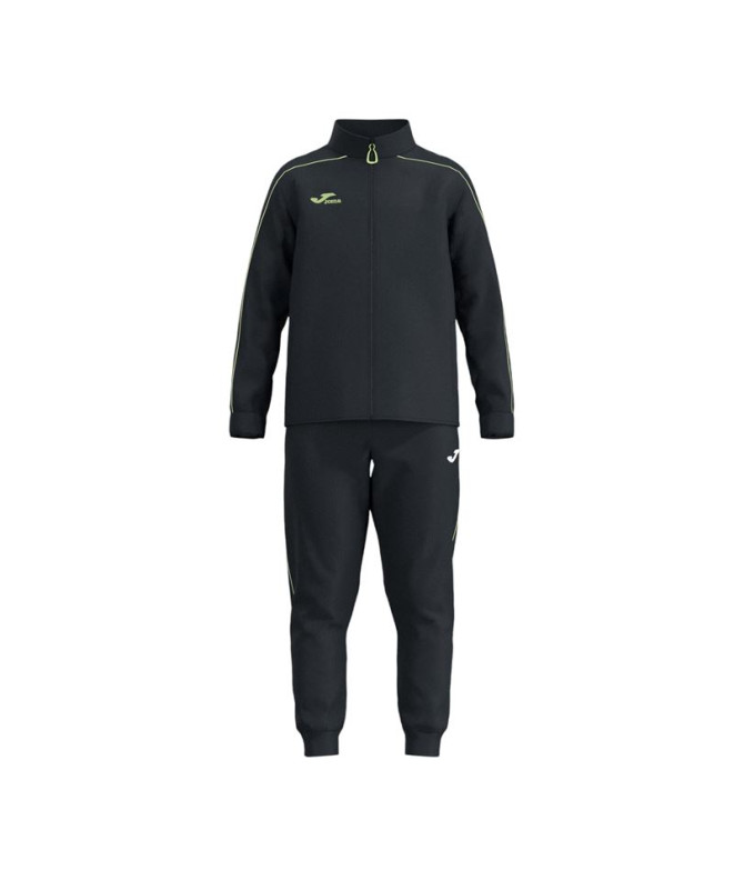 Fato de treino Joma Novo Metaverso Negro Infantil