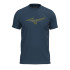 Camiseta De Fitness Mizuno Athletics Mizuno Tee Hombre Azul Marino
