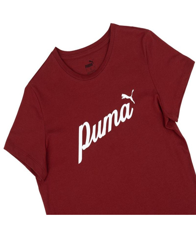Camiseta Casual Mulher por Puma Essentials+...