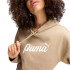 Moletom Casual de Puma Essentials+ Script Hoodie Fl Mulher