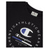 Camiseta Champion Homem Manga comprida com gola redonda Preto
