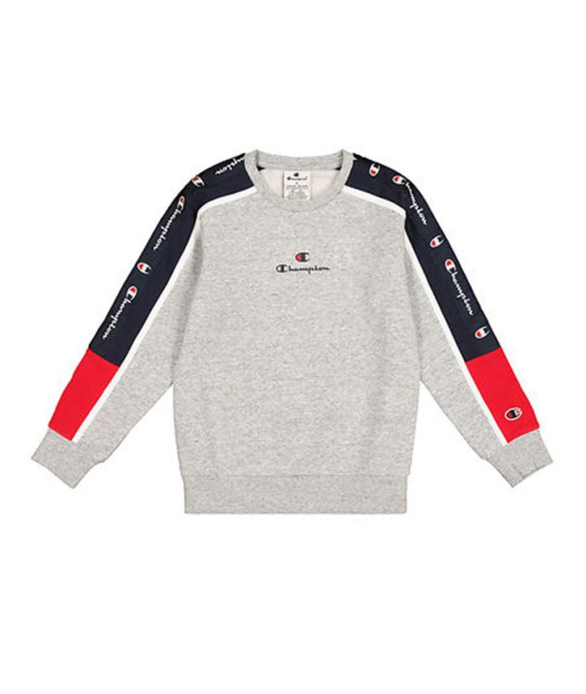 Sudadera Champion Crewneck Sweatshirt Hombre Gris
