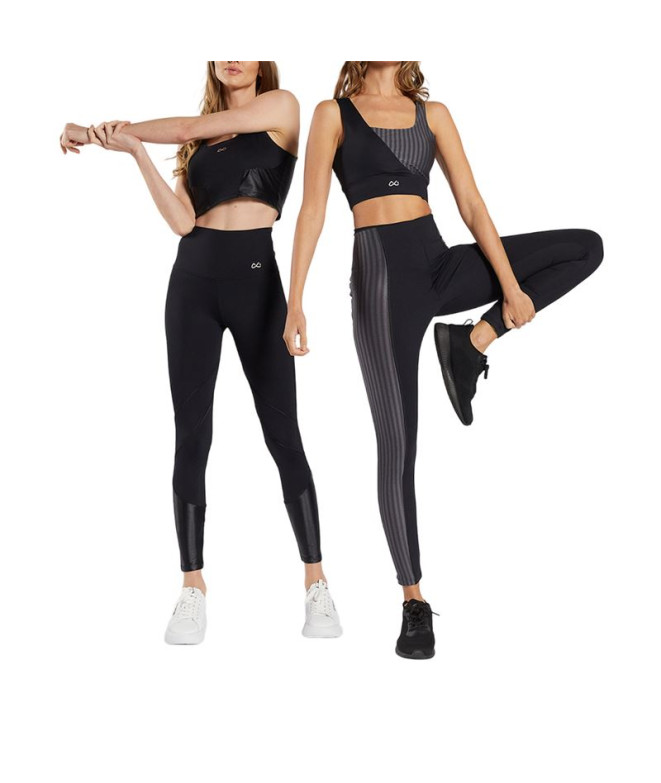 Mallas de Fitness Ditchil Sway Mujer Negro