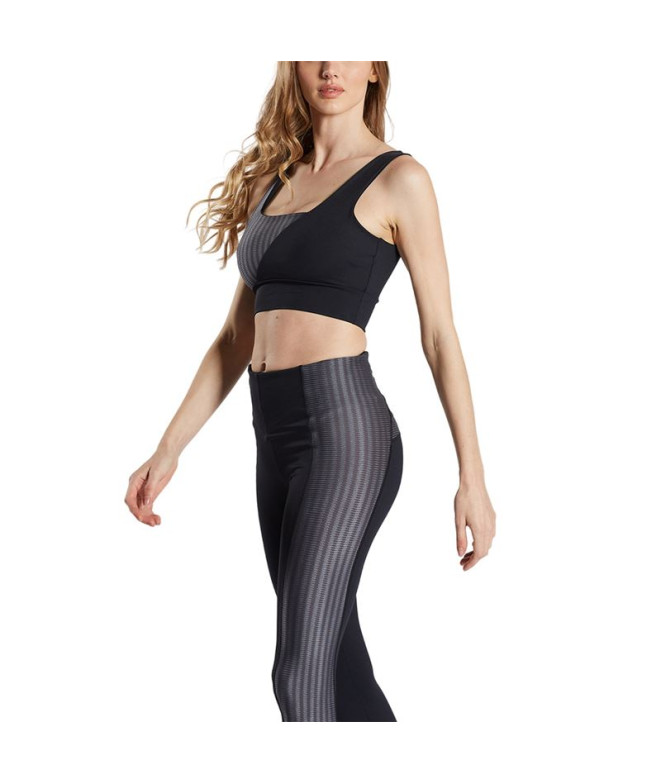 Collants Fitness Femme de Ditchil Sway Noir