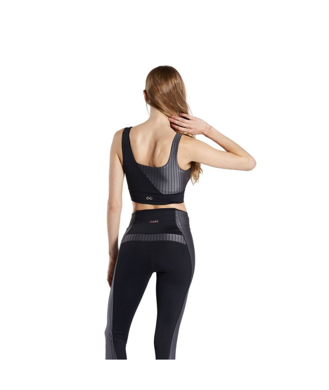 Mallas de Fitness Ditchil Sway Mujer Negro