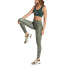 Malhas Fitness Mulher por Ditchil Vibrant Verde Flores