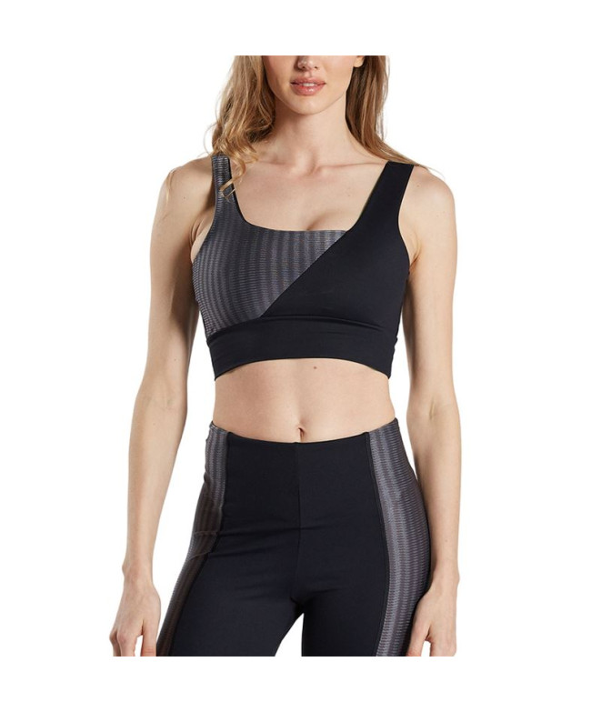 Camiseta de Fitness Ditchil Sport Bra Sway Mujer Negro