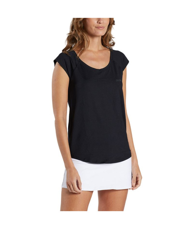 Camiseta de Fitness Ditchil Ease Mujer Negro