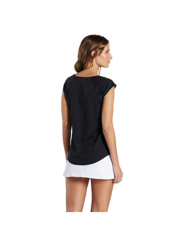 Camiseta de Fitness Ditchil Ease Mujer Negro