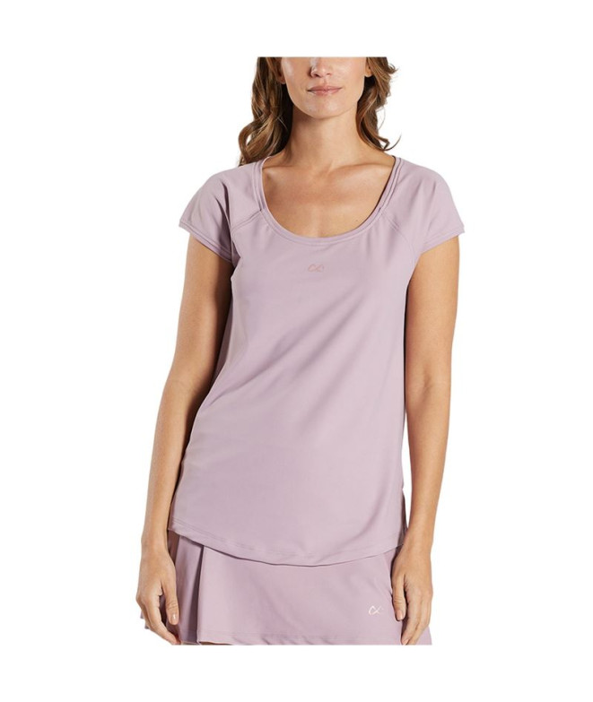 Camiseta de Fitness Ditchil Pulse Mujer Lavanda