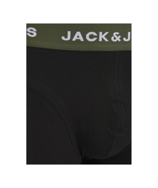 Slip Homme Jack&Jones Jacaron Solid Trunks Noir...