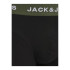 Cuecas Homem Jack&Jones Calções sólidos Jacaron Preto Pack