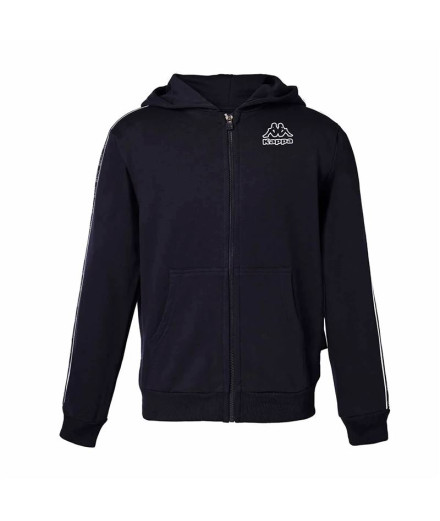 Moletom Kappa Menino 8031F0036 T-Swt Rapaz Azul/Branco Moletom Kappa Menino 8031F0036 T-Swt Rapaz Azul/Branco