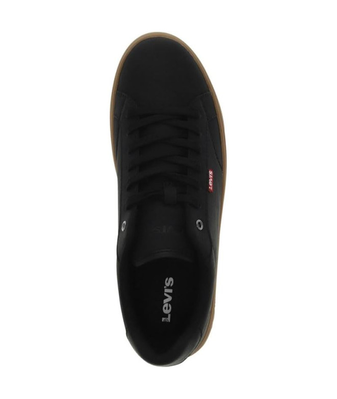 Zapatillas Levis Piper Hombre Negro