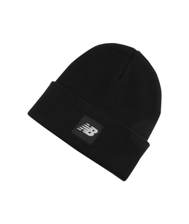 Gorro New Balance Cuffed Flying NB Logo Negro