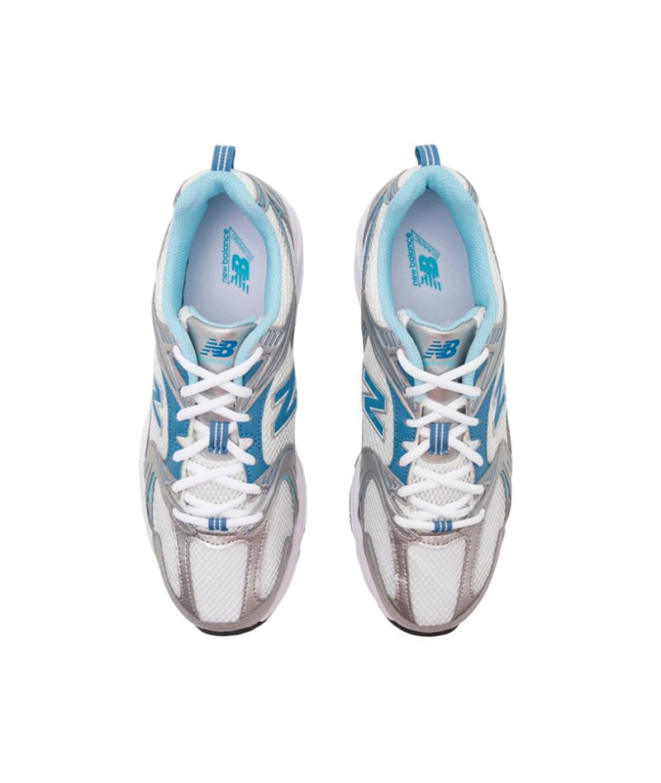 Chaussures New Balance 530 Reflection Blanc Bleu