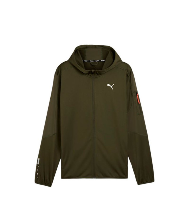 Veste Fitness Homme by Puma Flex Panelled Green